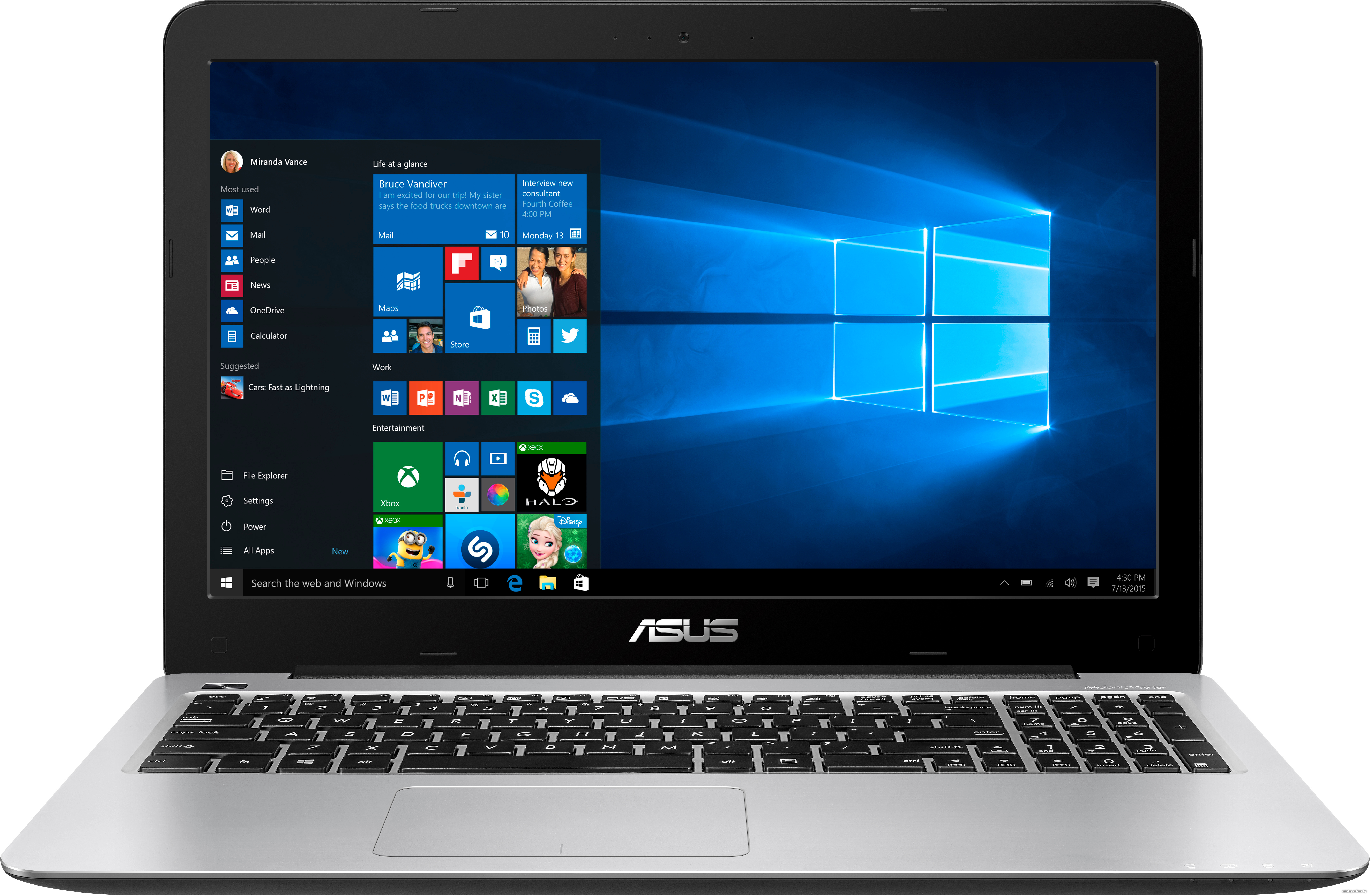 Замена экрана ASUS Vivobook X556UQ-DM721D