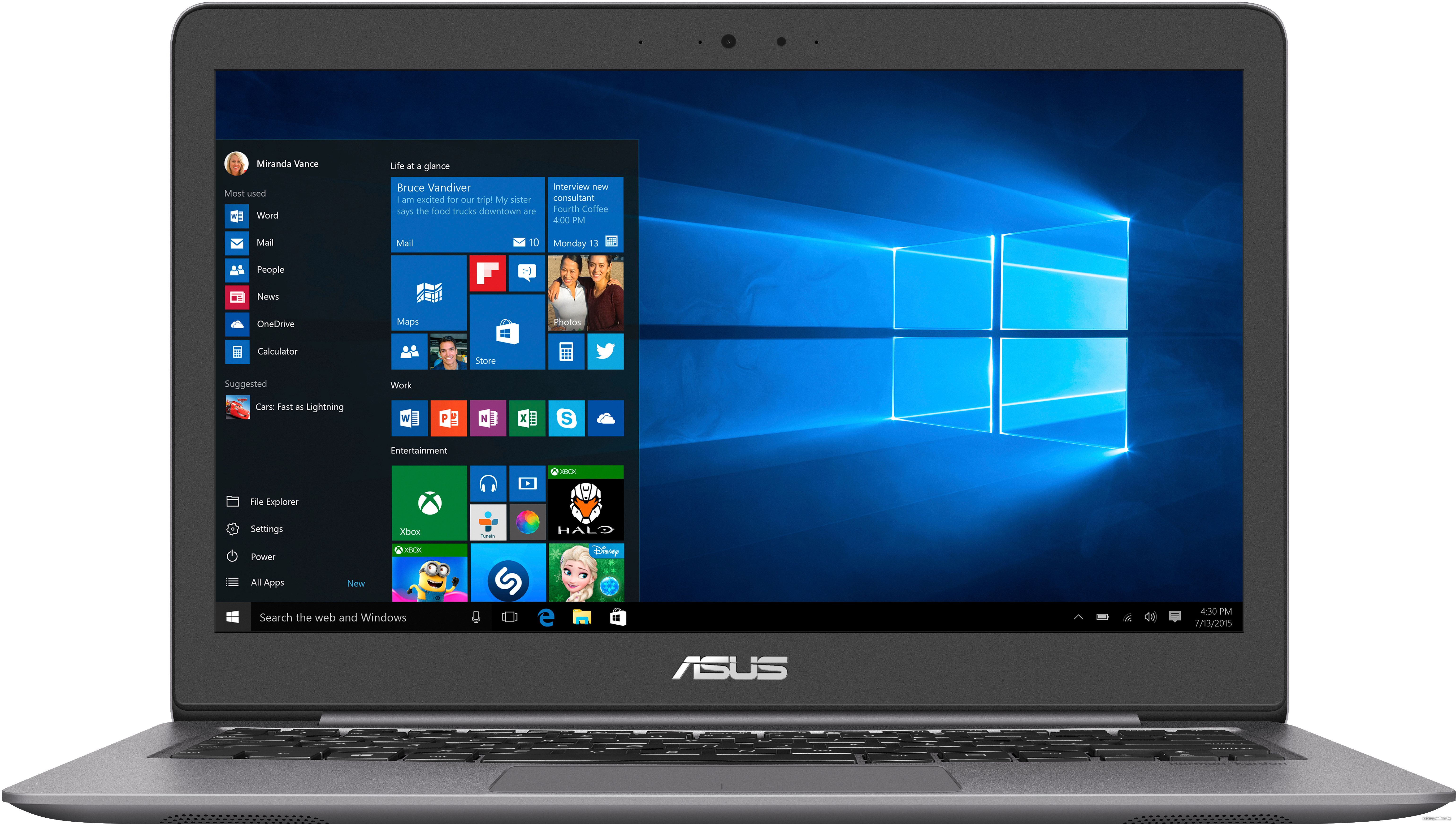 Замена экрана ASUS Zenbook UX310UA-FC044T