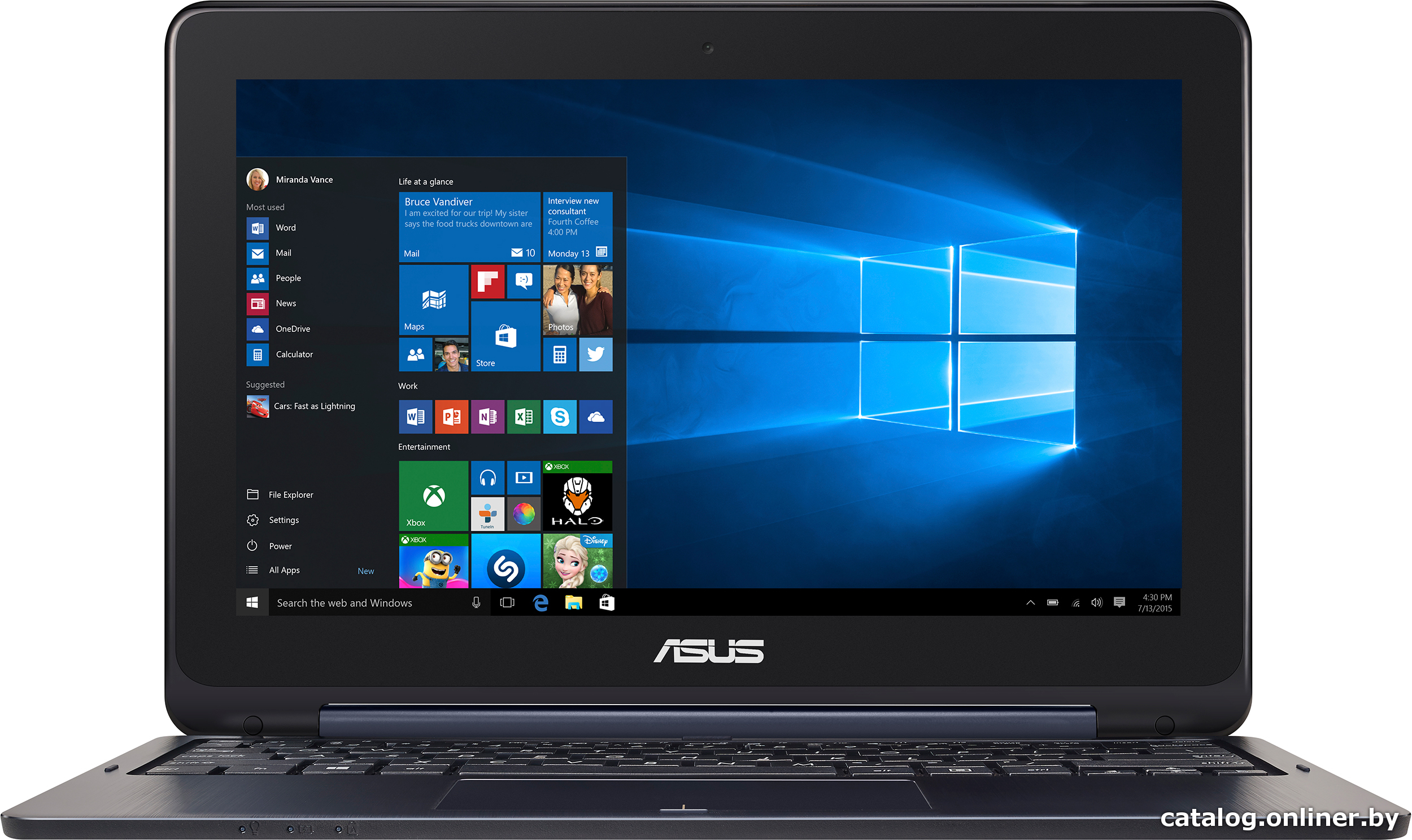 Замена экрана ASUS Transformer Book Flip TP200SA-FV0108TS