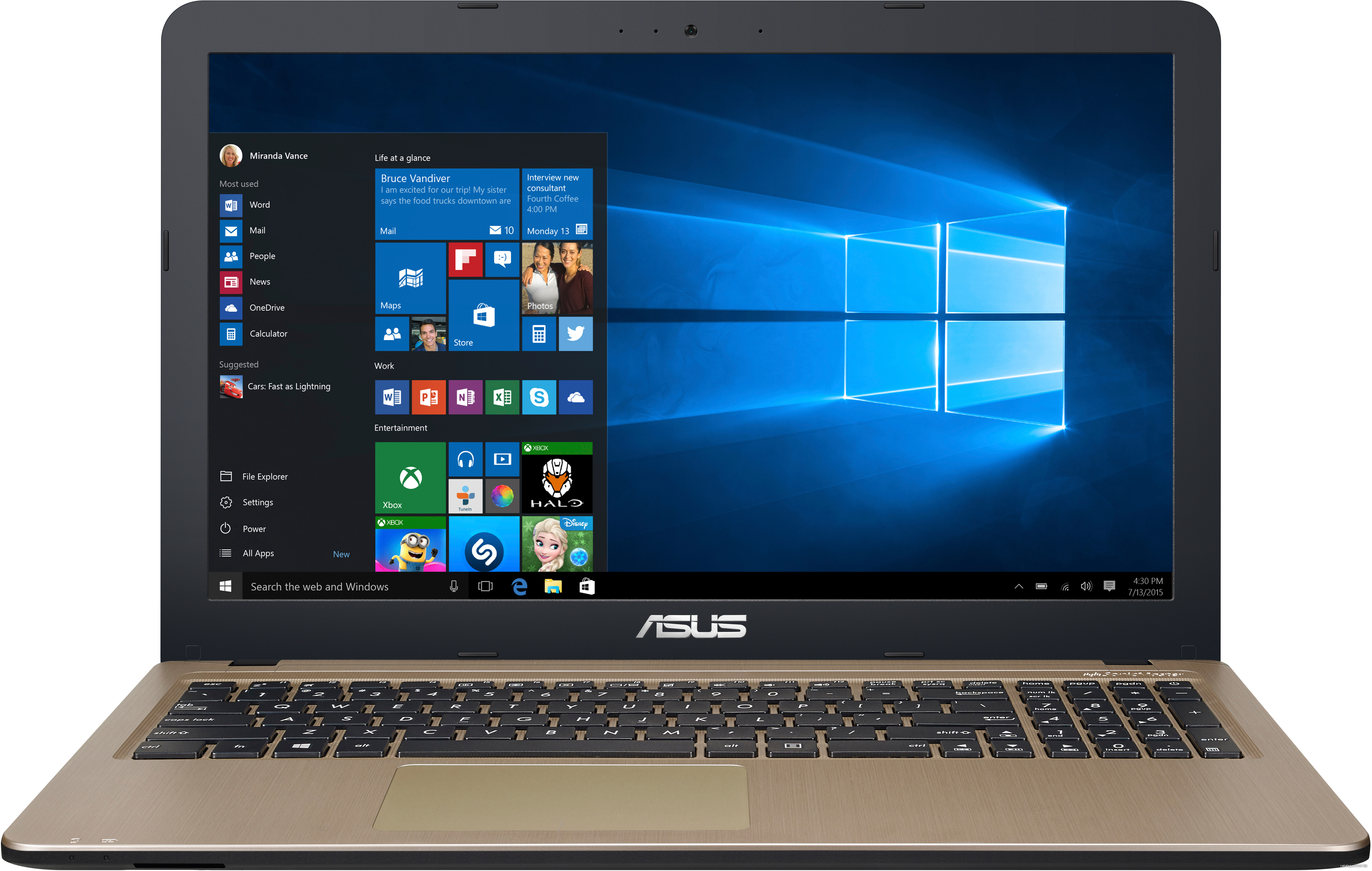 Замена экрана ASUS VivoBook X540YA-XO047T