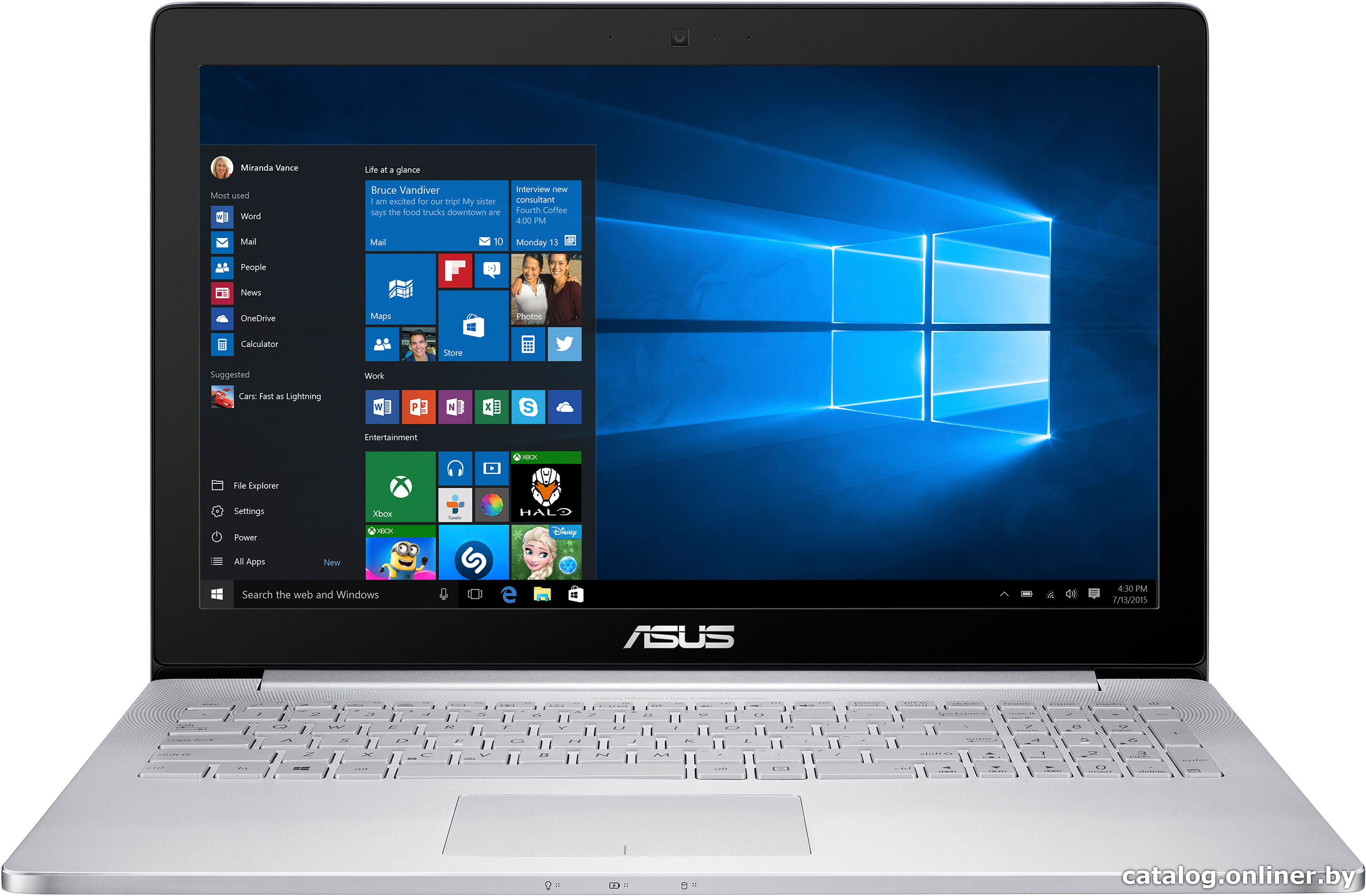 Замена экрана ASUS Zenbook Pro UX501VW-FY216T